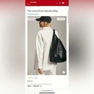 The Love Knot Slouchy Bag Anthropologie
